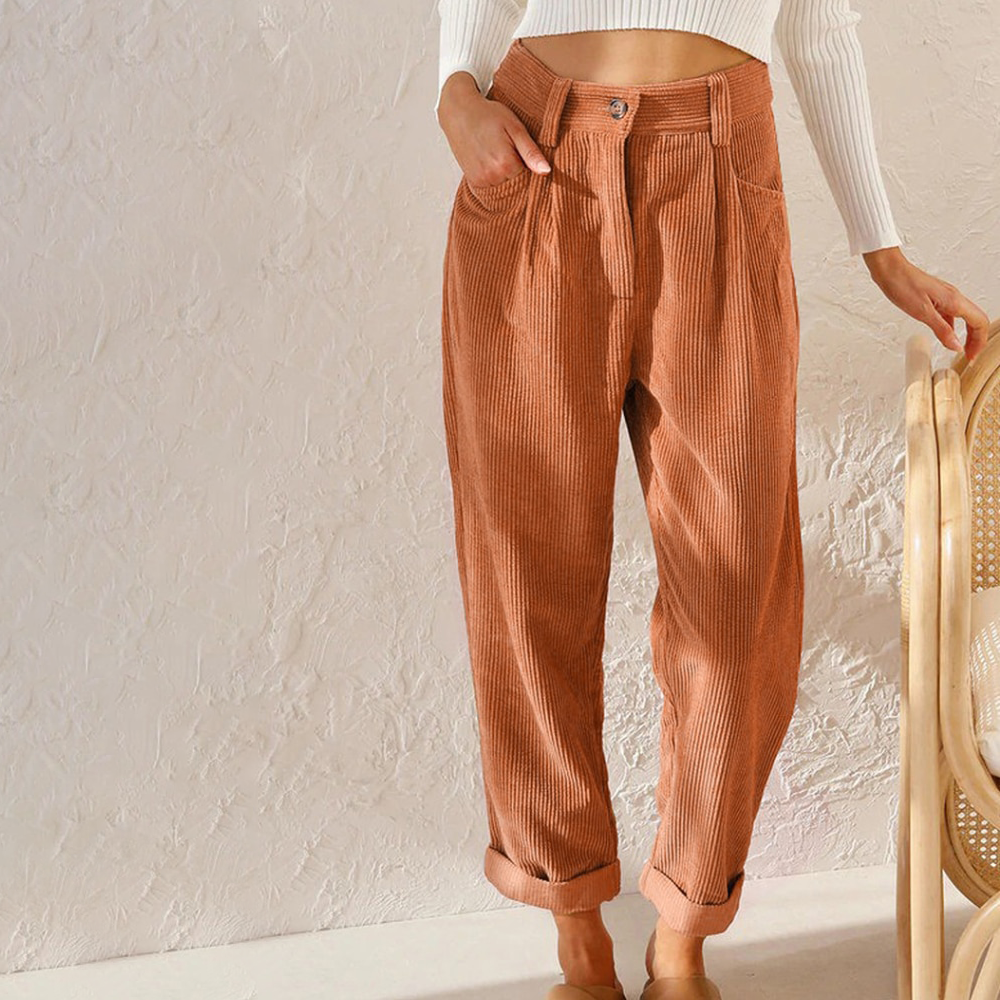 Blair | Women’s Winter High Waist Loose Casual Trousers