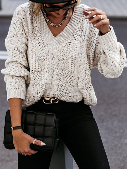 Snowbound V-Neck Sweater
