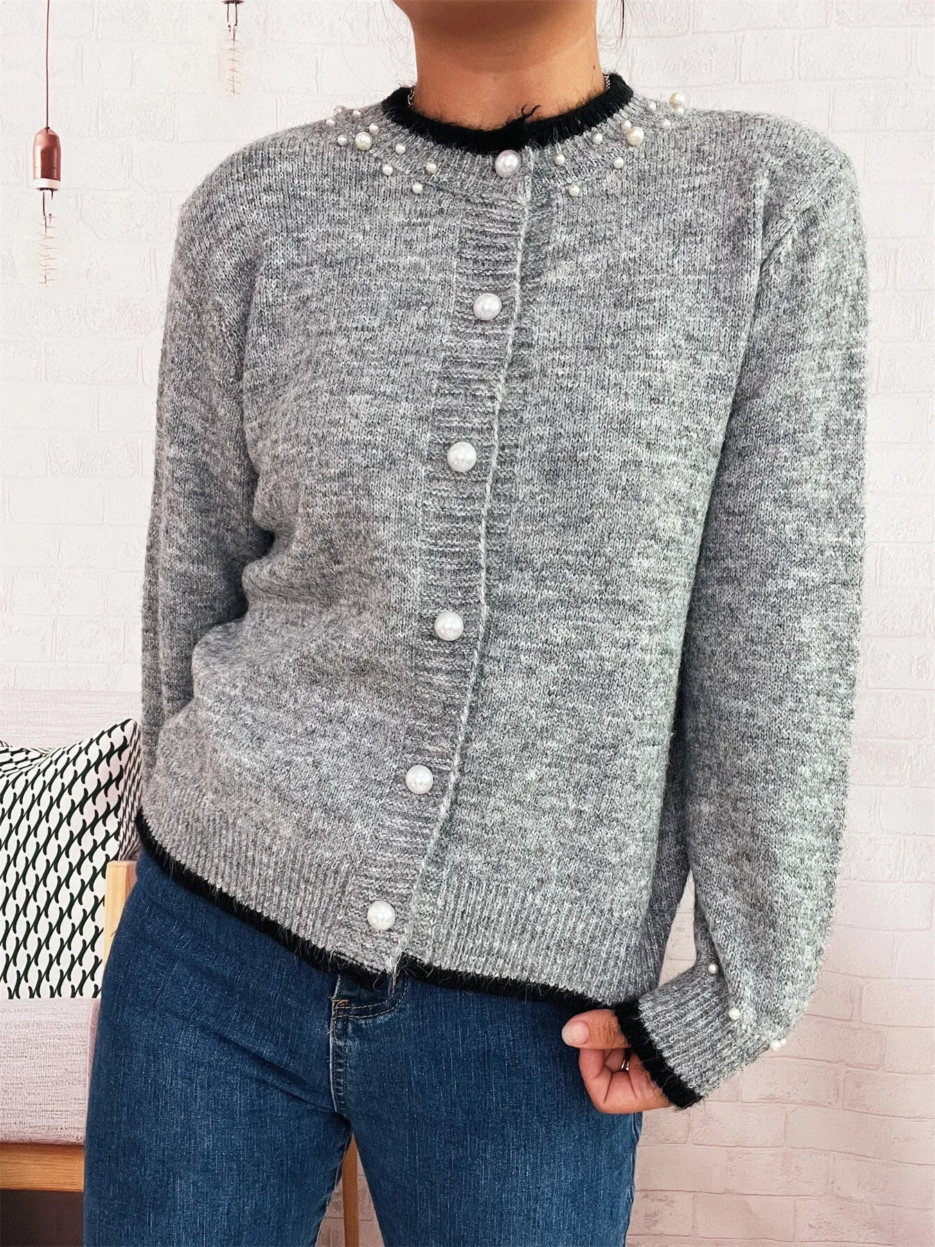 Cranberry Cheer Cardigan