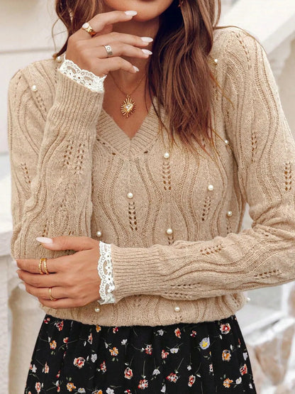 Pearl Whisper Sweater