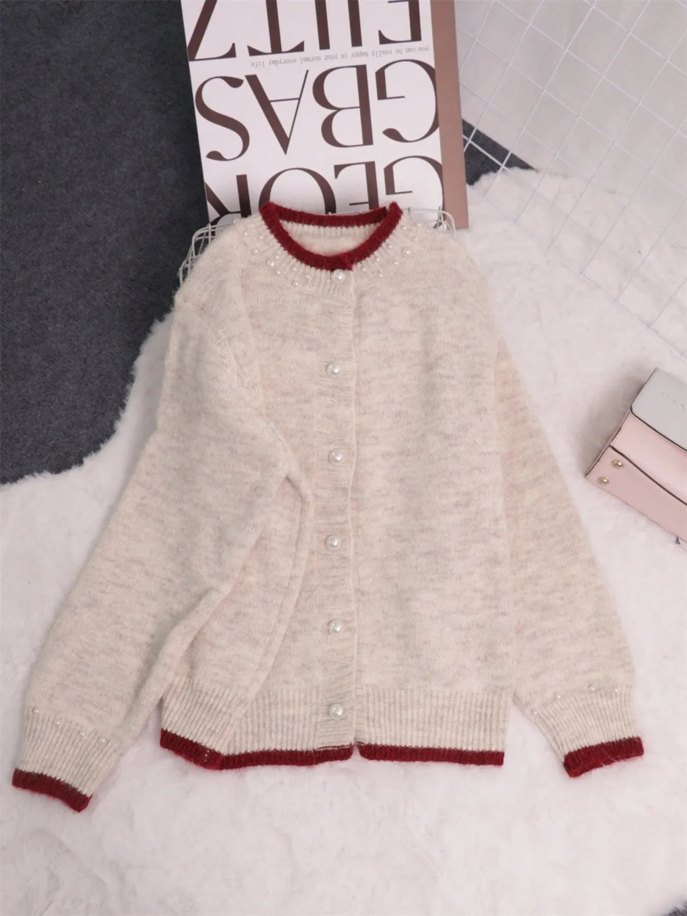 Cranberry Cheer Cardigan