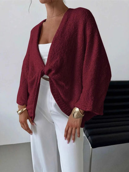 Whisper Wrap Sweater