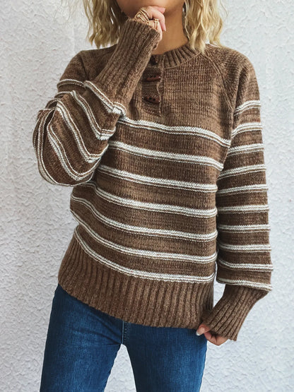 Sleighbell Henley Sweater