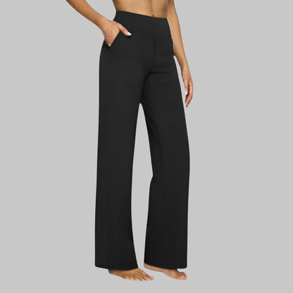 Michelle | Women’s High Waist Wide Leg Pants