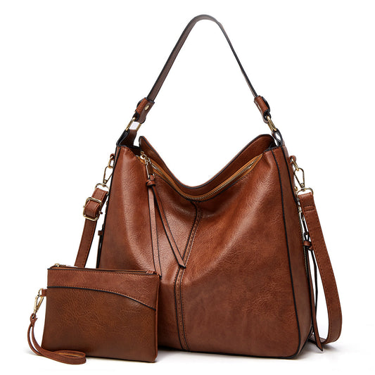Ava - Luxury Hobo Crossbody Shoulder Bag With Pouch Wallet