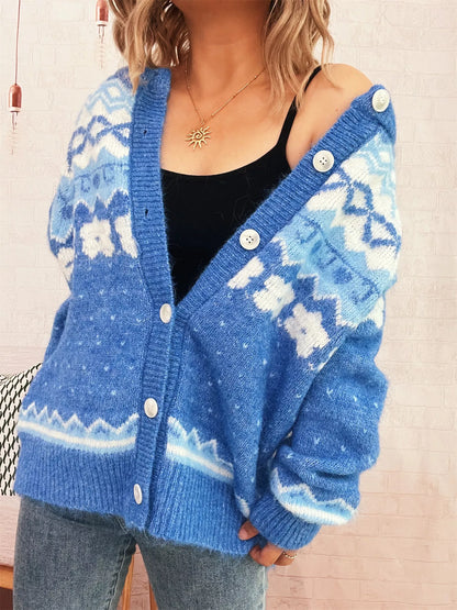 Frosted Chalet Cardigan