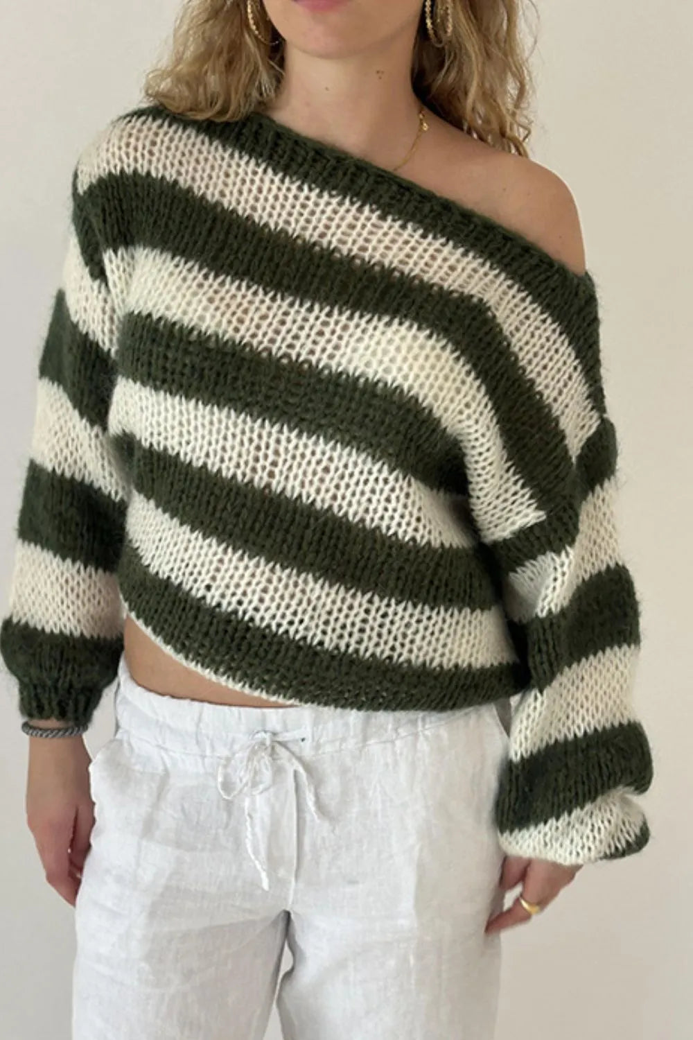 Bubblegum Stripe Sweater