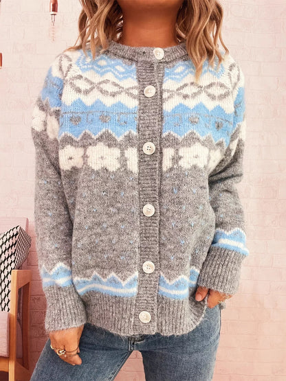 Frosted Chalet Cardigan