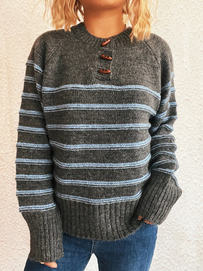 Sleighbell Henley Sweater