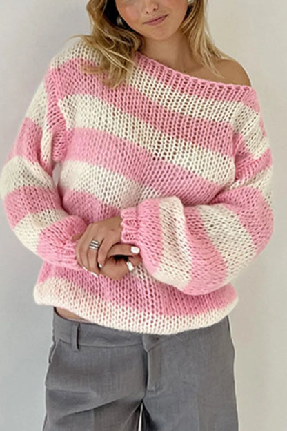 Bubblegum Stripe Sweater