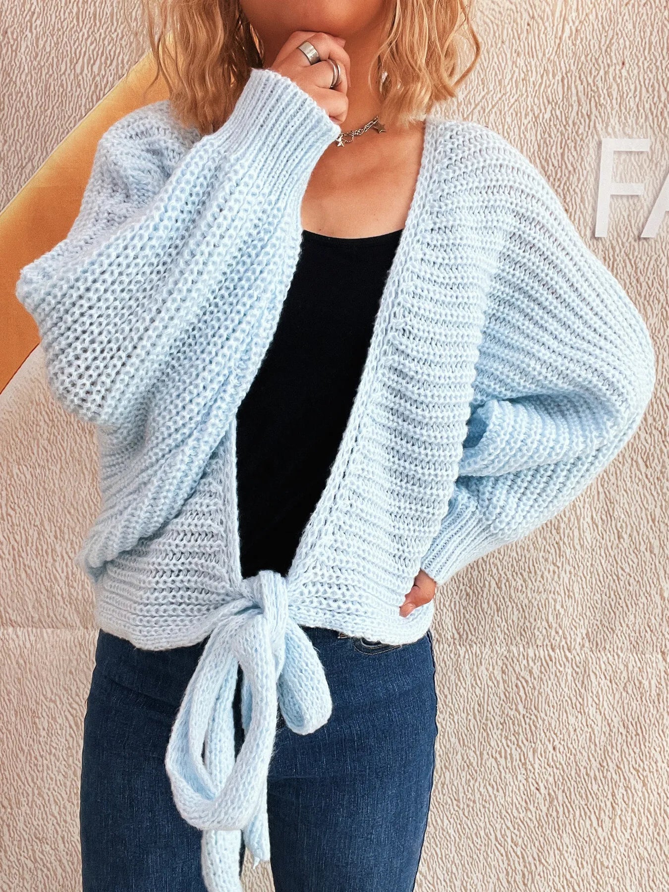 Winter Sky Sweater Cardigan