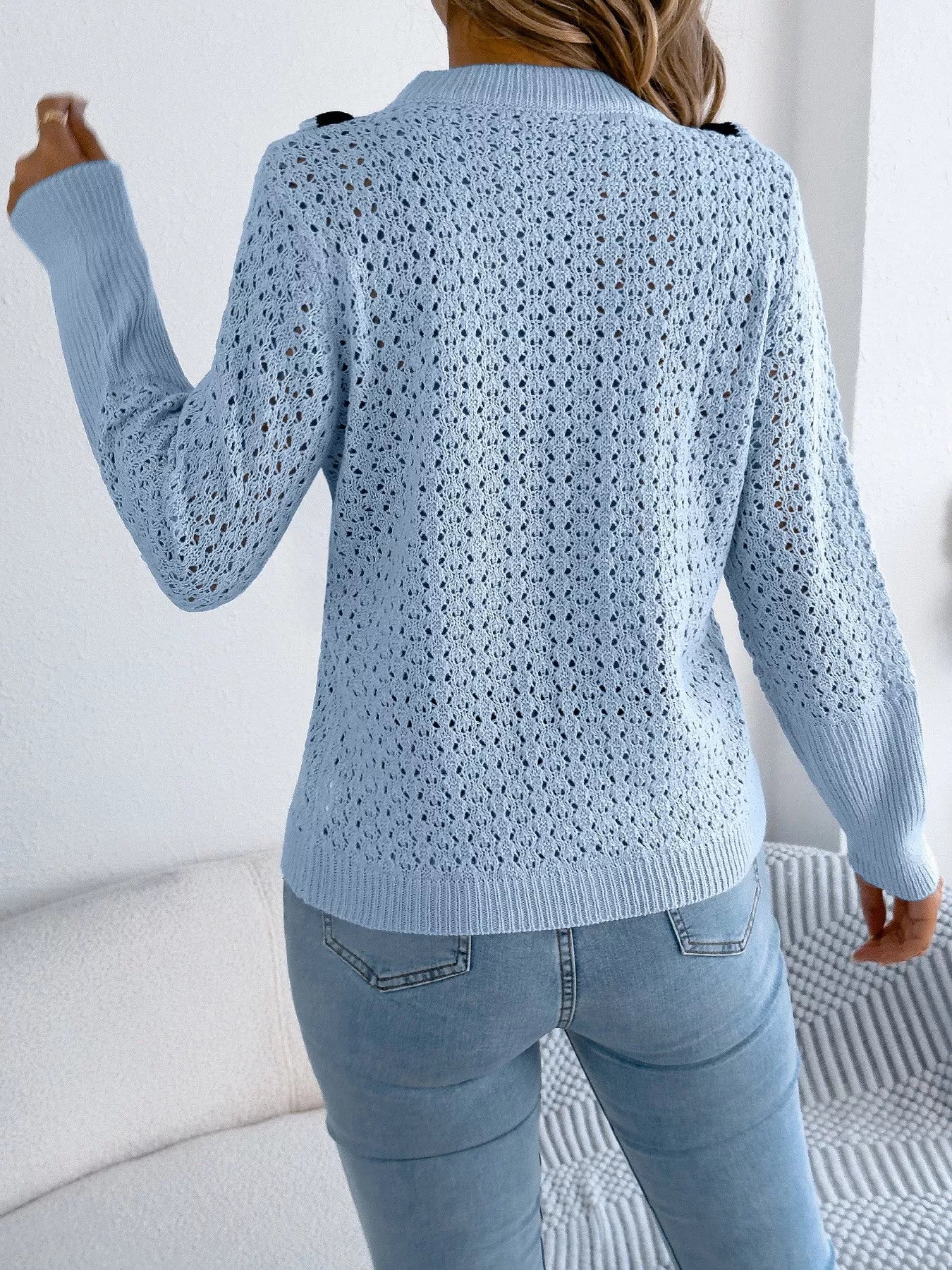Glacier Kiss Knit Sweater