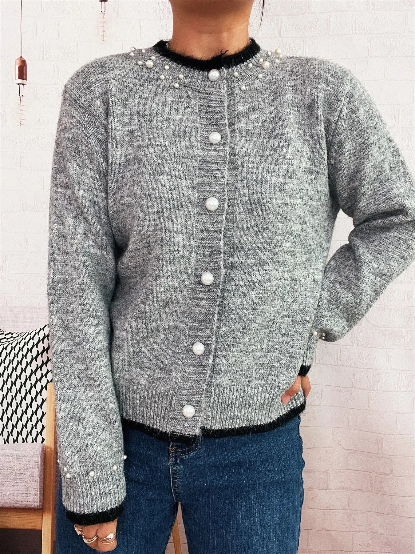 Cranberry Cheer Cardigan