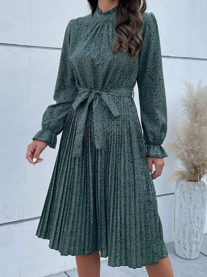 Animal Flounce Dress