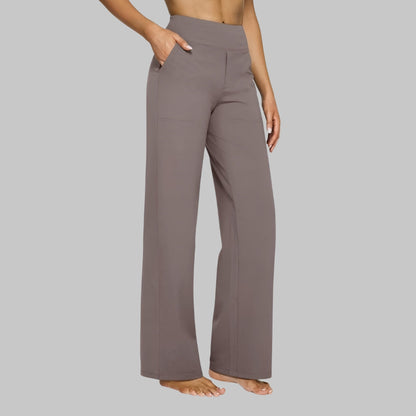 Michelle | Women’s High Waist Wide Leg Pants