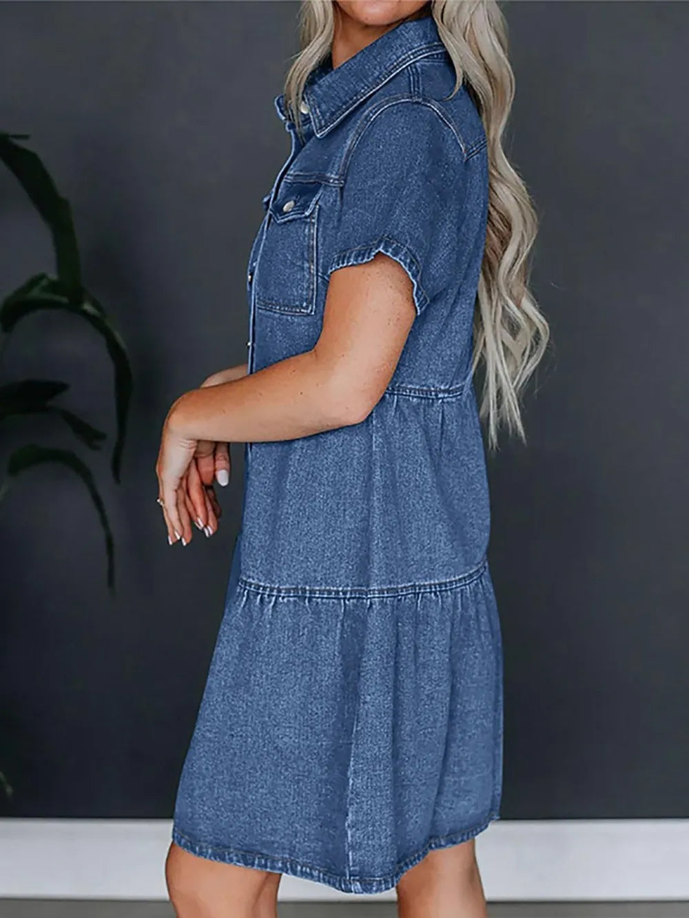 Sunday Stroll Denim Dress