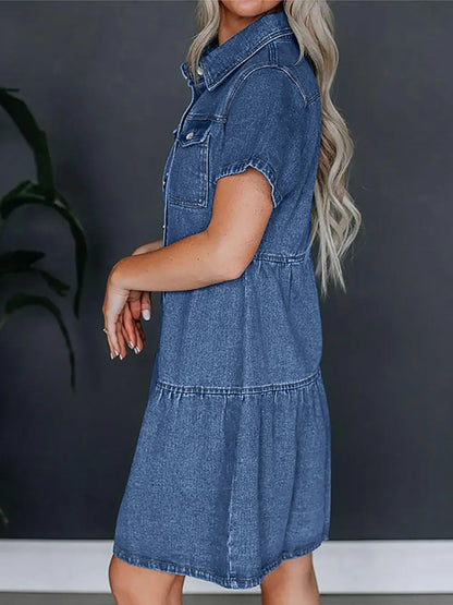 Sunday Stroll Denim Dress