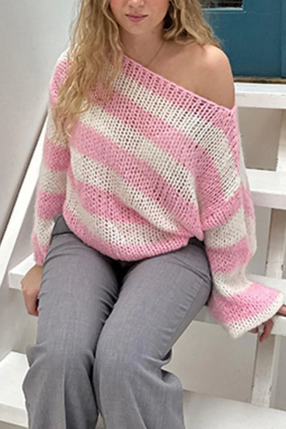 Bubblegum Stripe Sweater