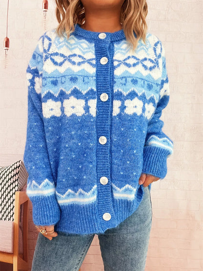 Frosted Chalet Cardigan