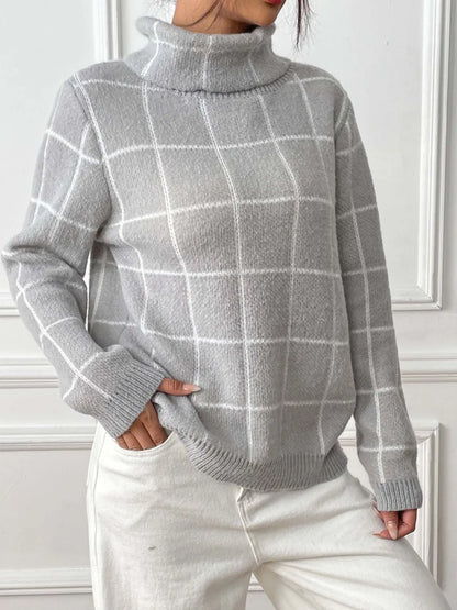 Winter Plaid Sweater