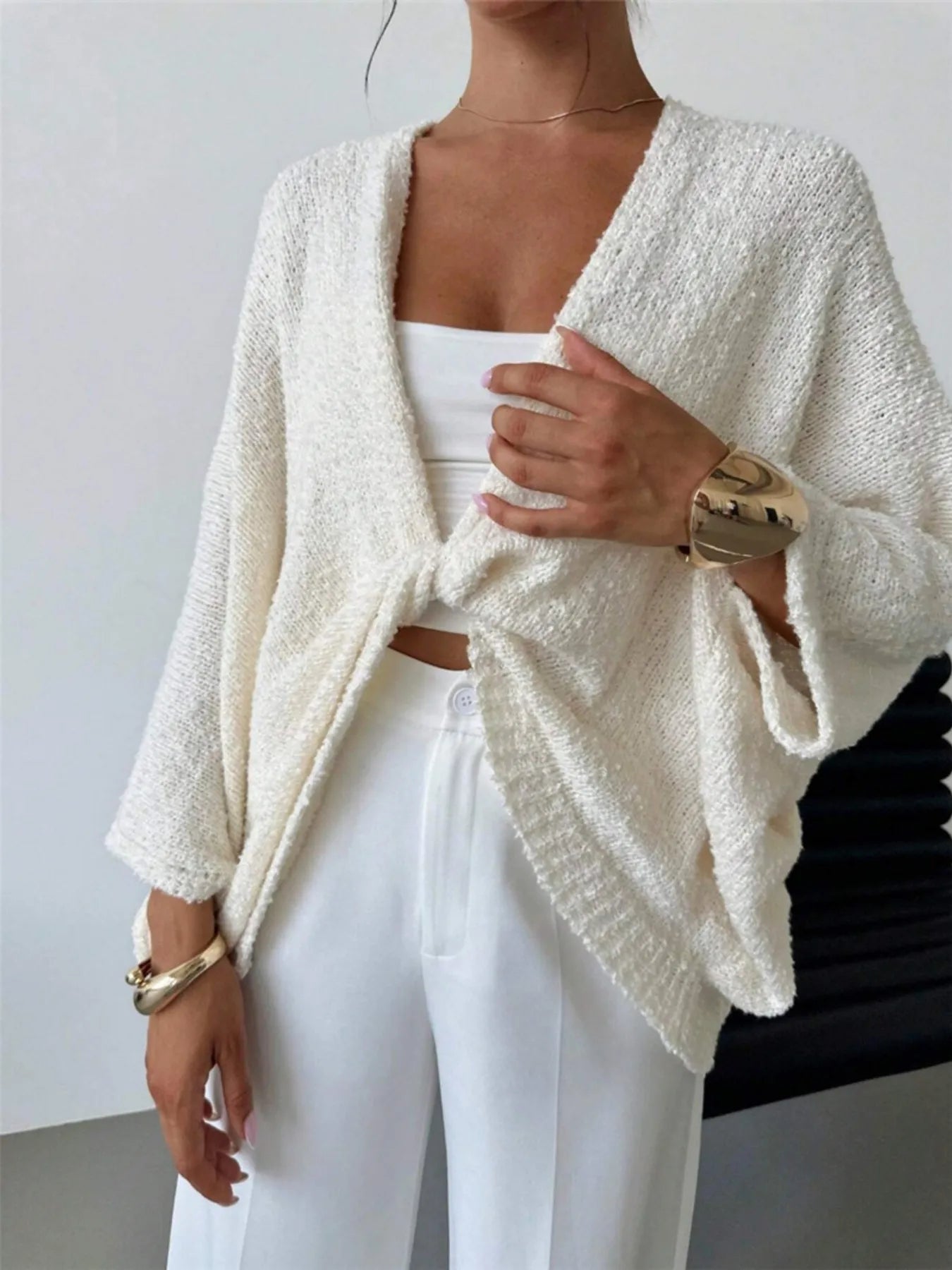 Whisper Wrap Sweater
