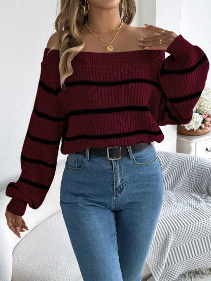 Snow Day Stripes Sweater