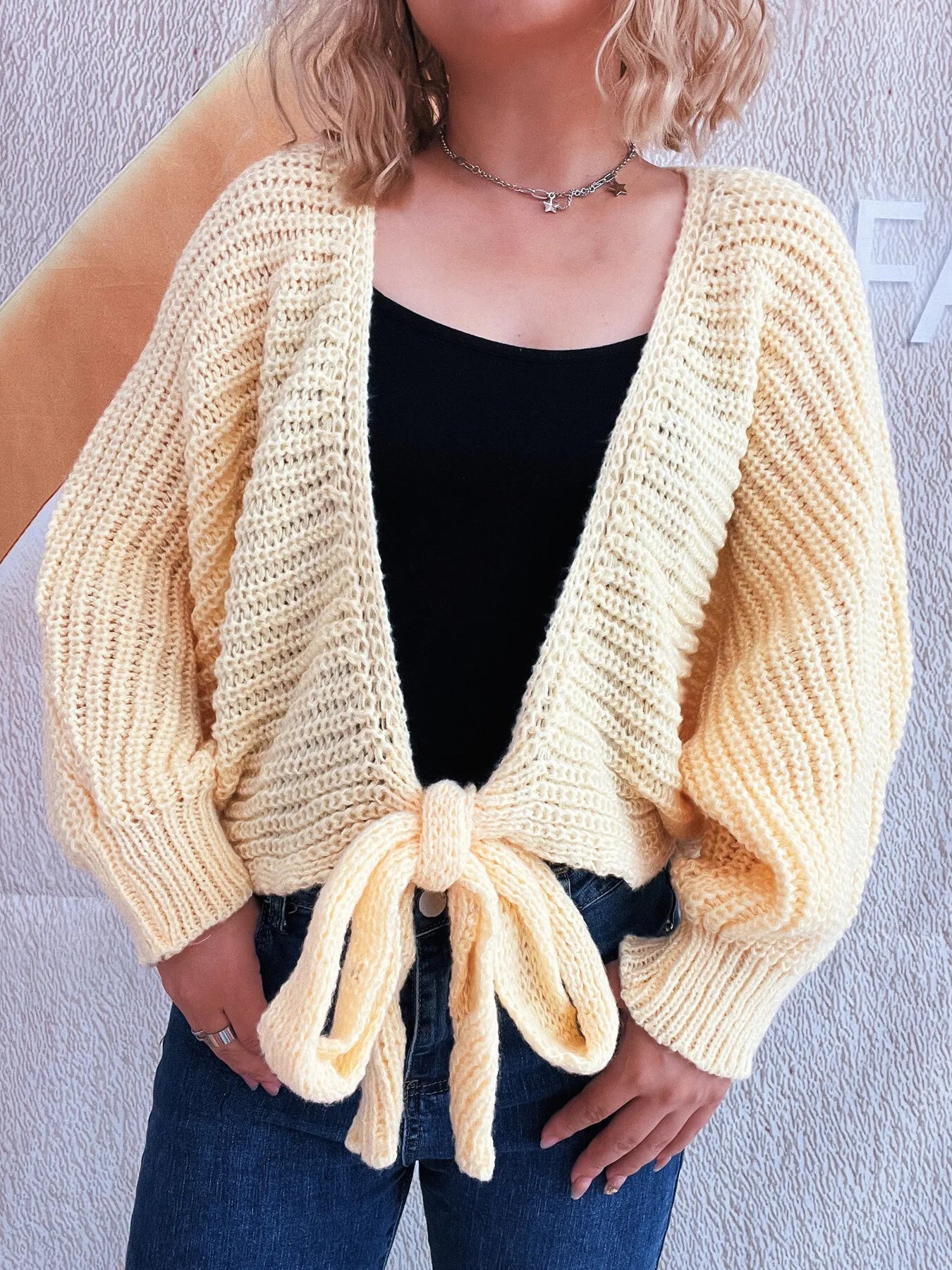 Winter Sky Sweater Cardigan