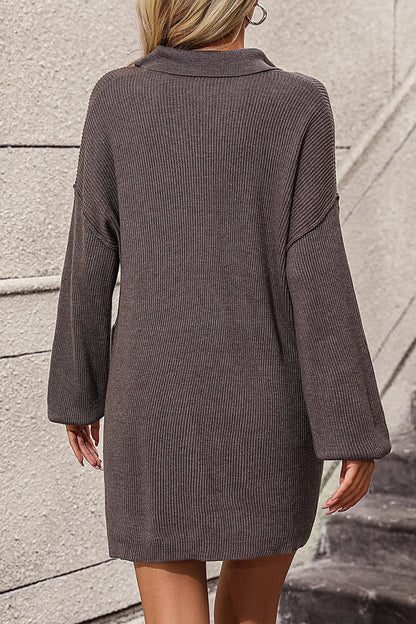 City Ease Henley Dress
