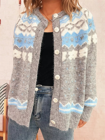 Frosted Chalet Cardigan