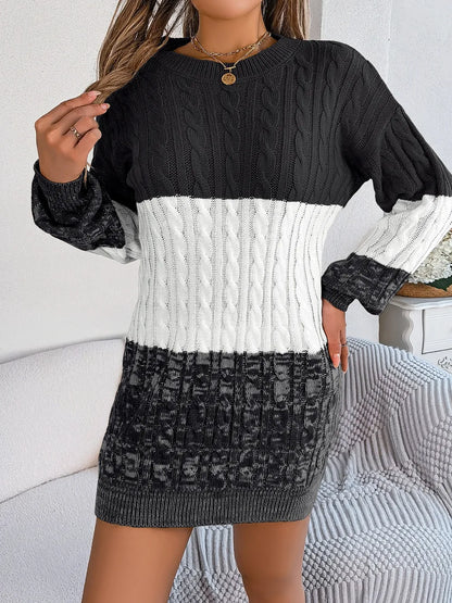 The Block Party Sweater Dress