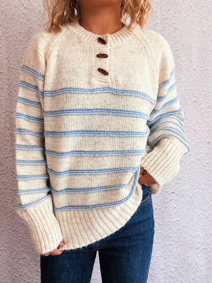 Sleighbell Henley Sweater