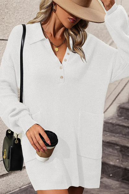 City Ease Henley Dress