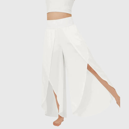 Eleanor | Women’s Wide Leg Split Hem Pants