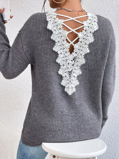Laceback Canyon Sweater