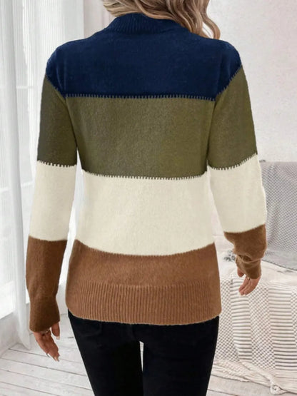 The Rowan Block Sweater
