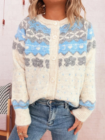 Frosted Chalet Cardigan