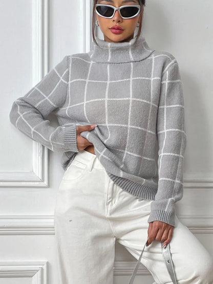 Winter Plaid Sweater