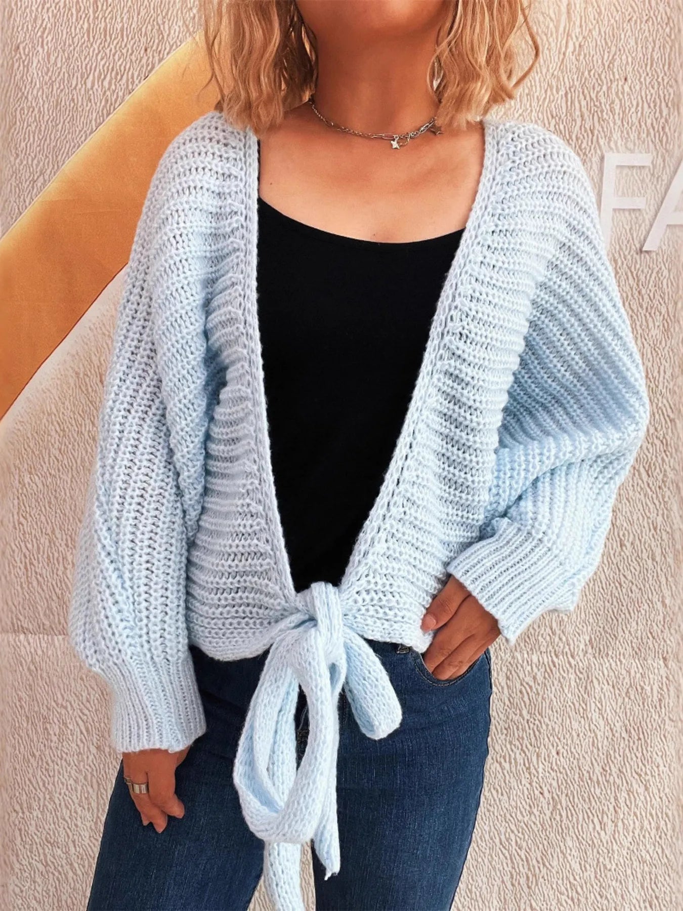 Winter Sky Sweater Cardigan