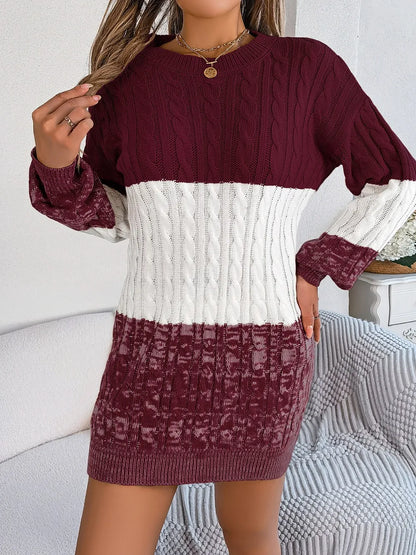 The Block Party Sweater Dress