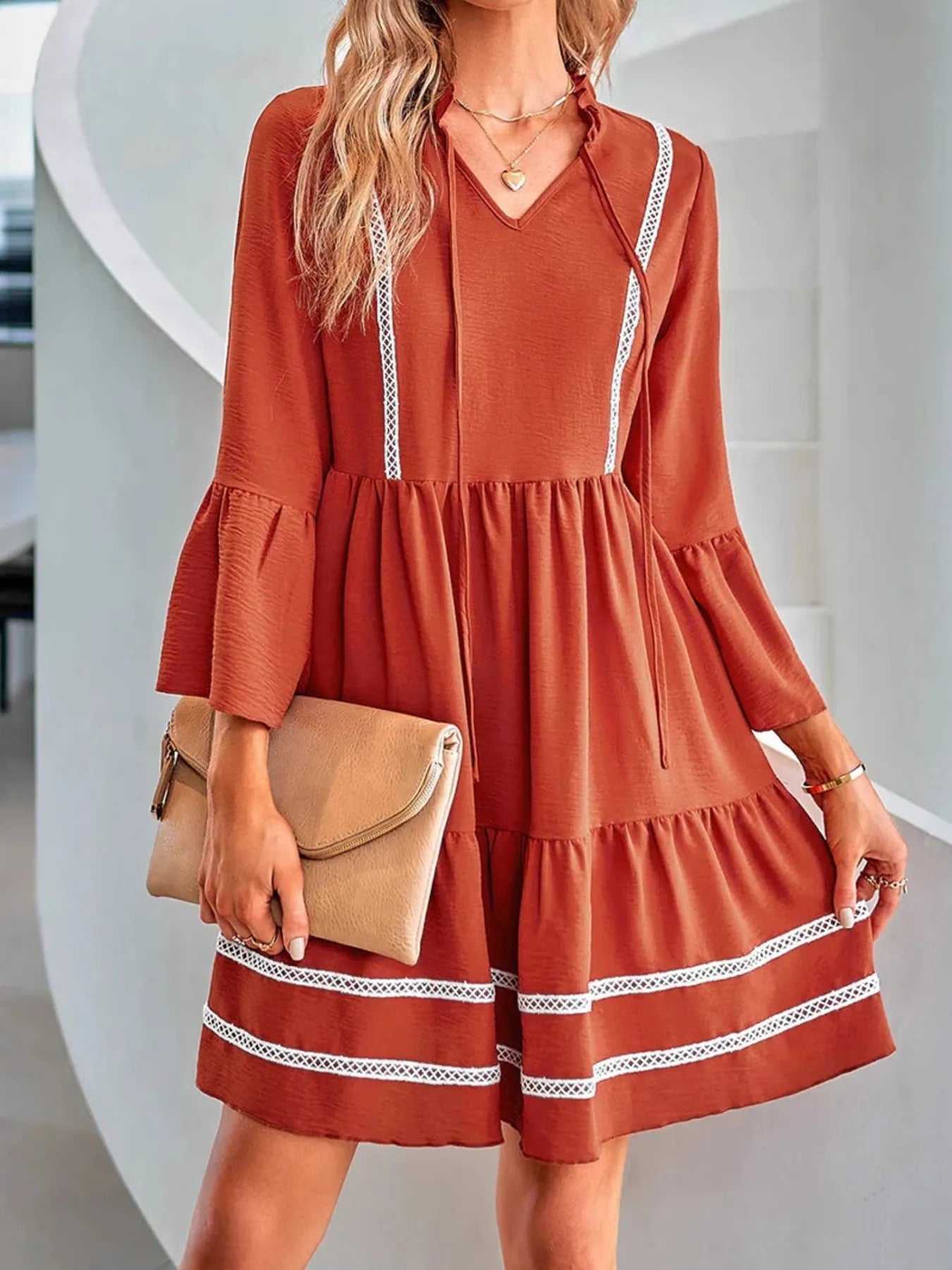 The Marigold Swing Dress