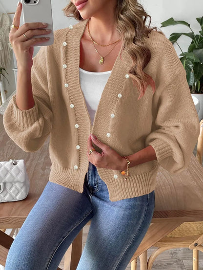 Winter Pearl  Cardigan