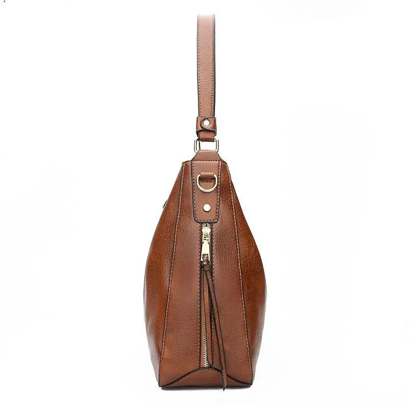 Ava - Luxury Hobo Crossbody Shoulder Bag With Pouch Wallet