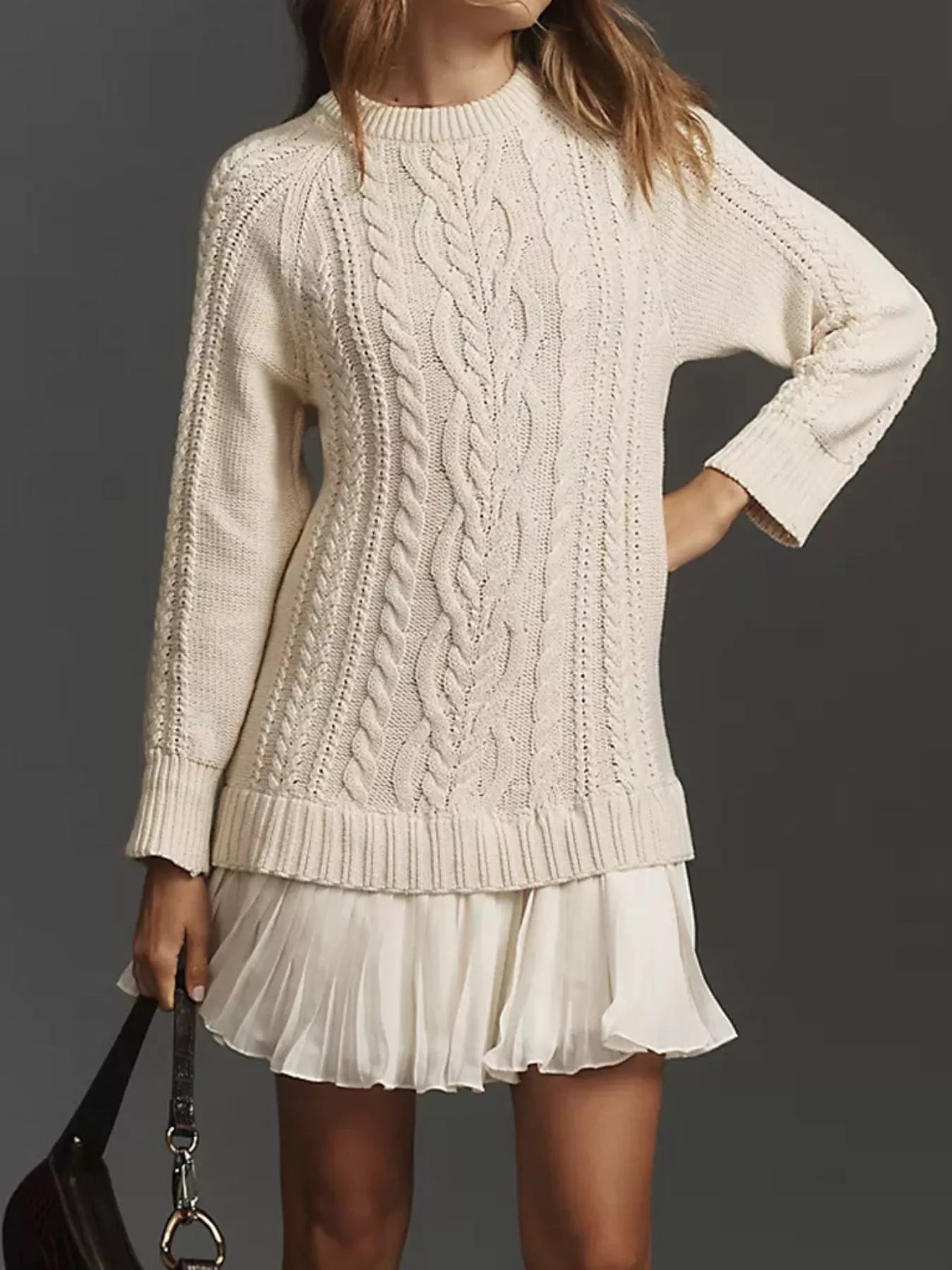 Cozy Hour Sweater Dress