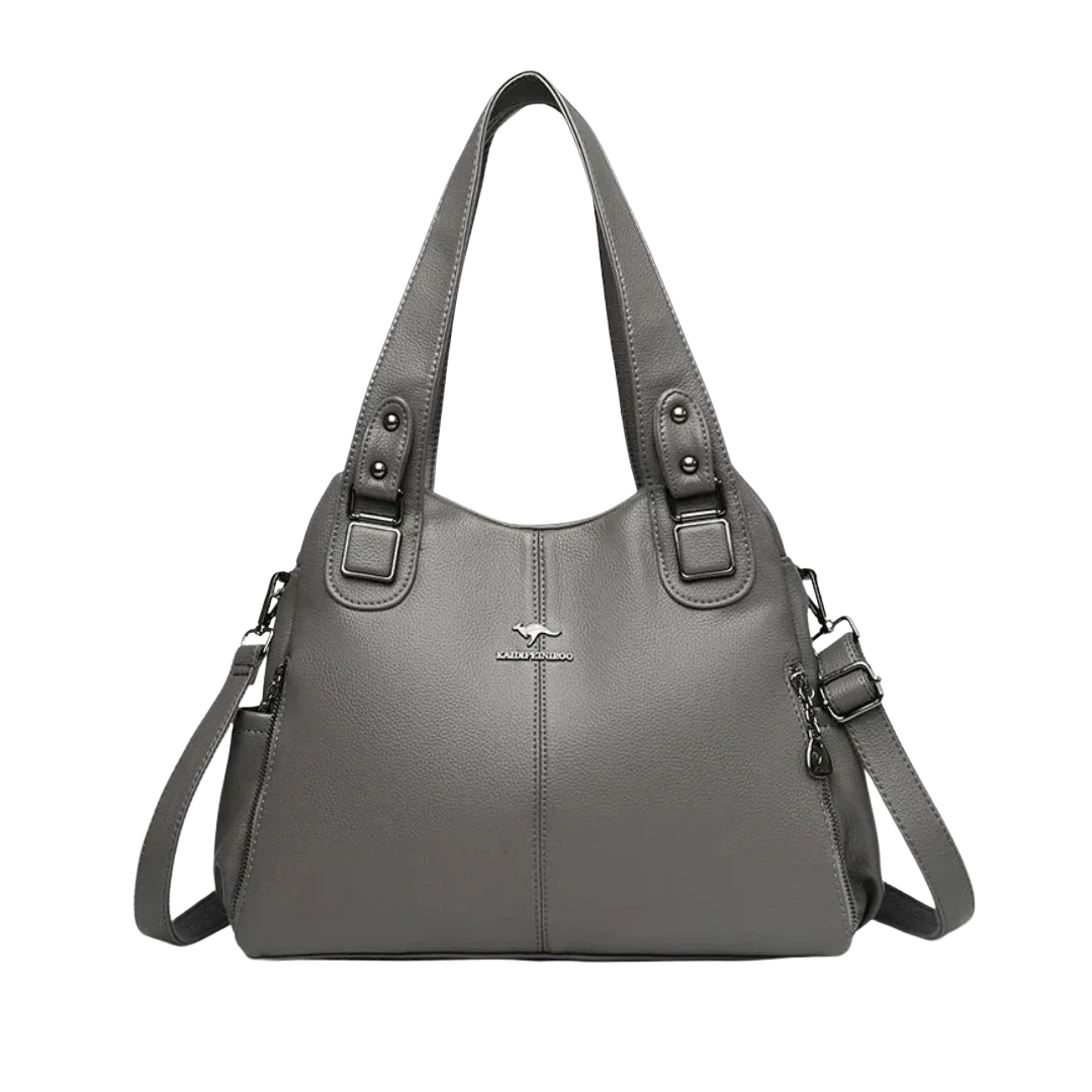 Isla - Classic Double Handle Tote Shoulder Bag