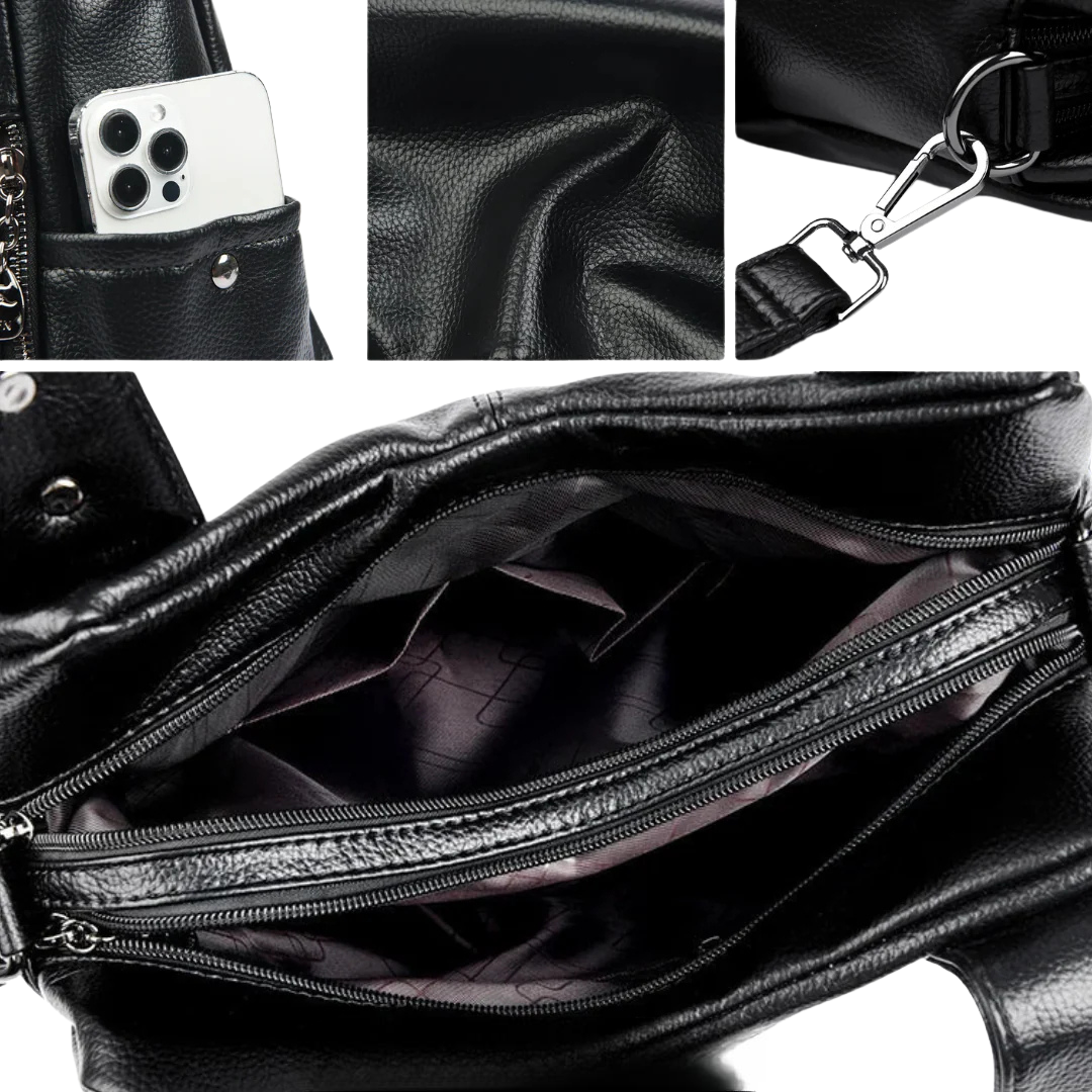 Isla - Classic Double Handle Tote Shoulder Bag