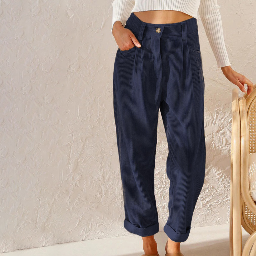 Blair | Women’s Winter High Waist Loose Casual Trousers