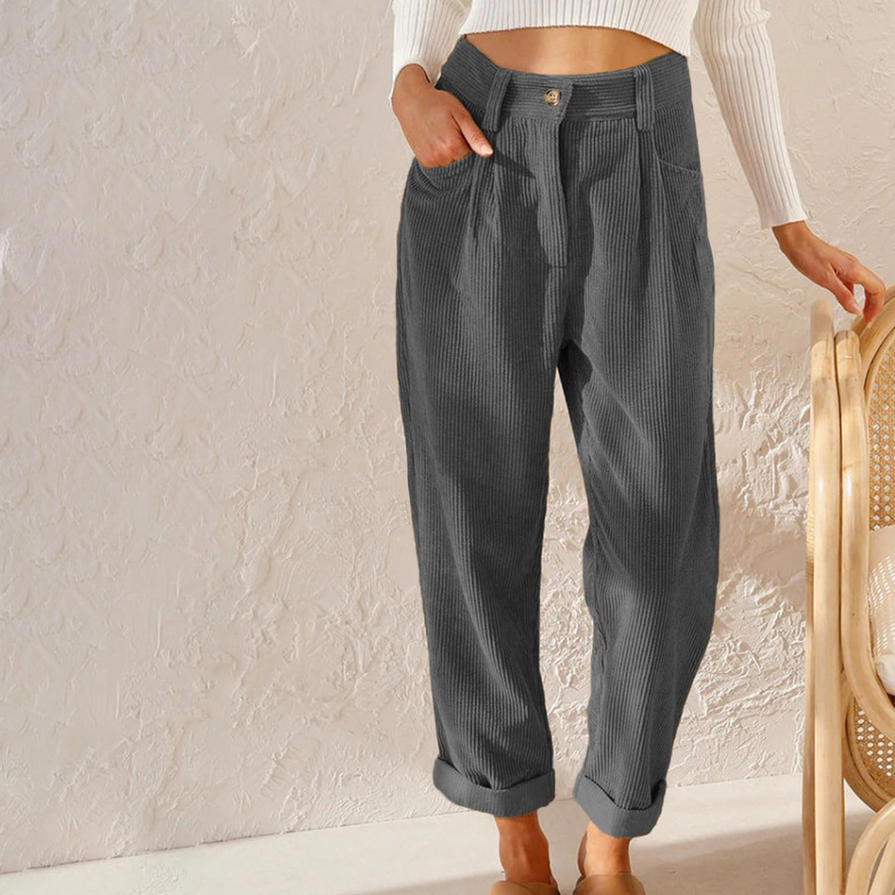Blair | Women’s Winter High Waist Loose Casual Trousers