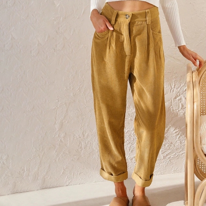 Blair | Women’s Winter High Waist Loose Casual Trousers