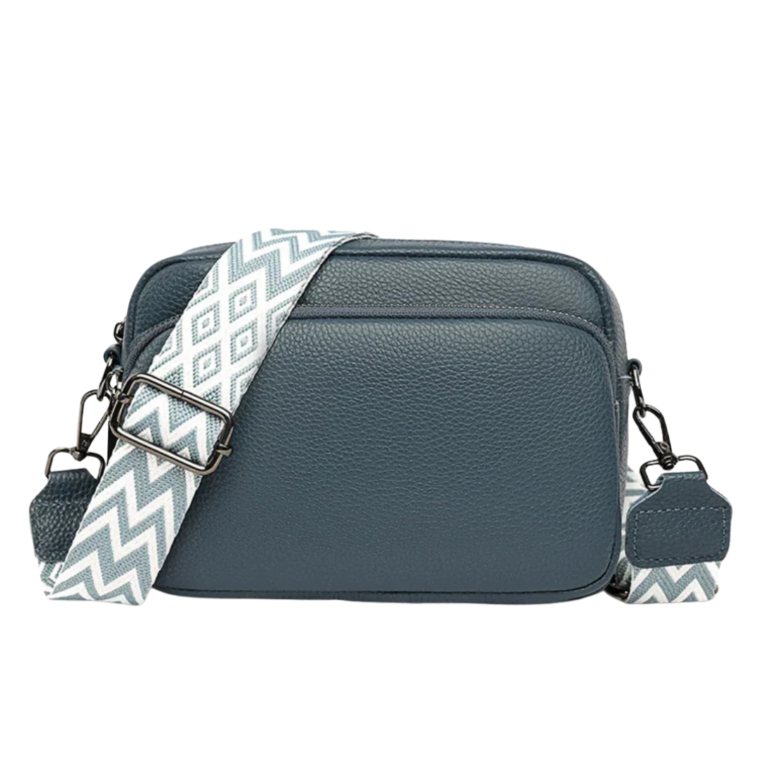 Mila - Modern Crossbody Shoulder Bag With Pattern Strap