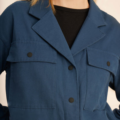 Passport Jacket - Deep Blue